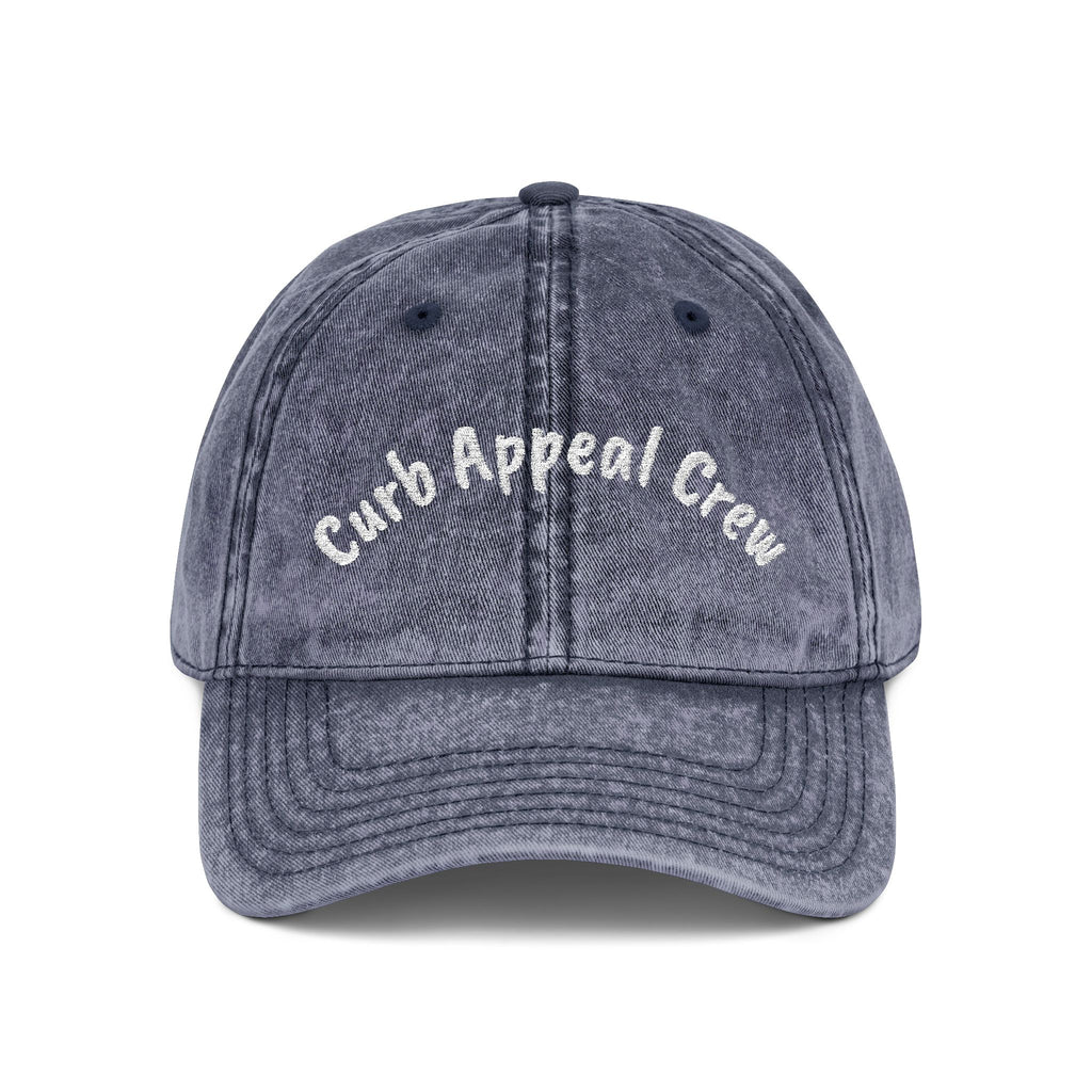 Curb Appeal Crew Realtor Hat – Embroidered Baseball Cap with “SOLD!” Back Detail