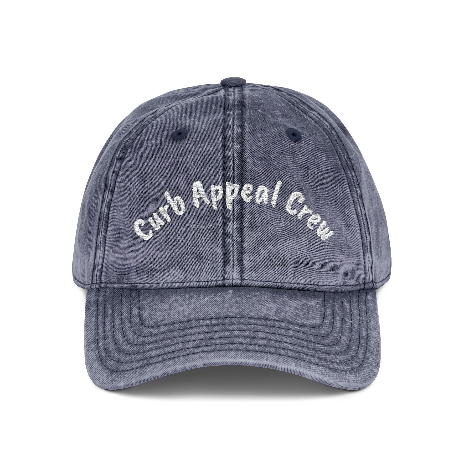 Curb Appeal Crew Realtor Hat – Embroidered Baseball Cap with “SOLD!” Back Detail