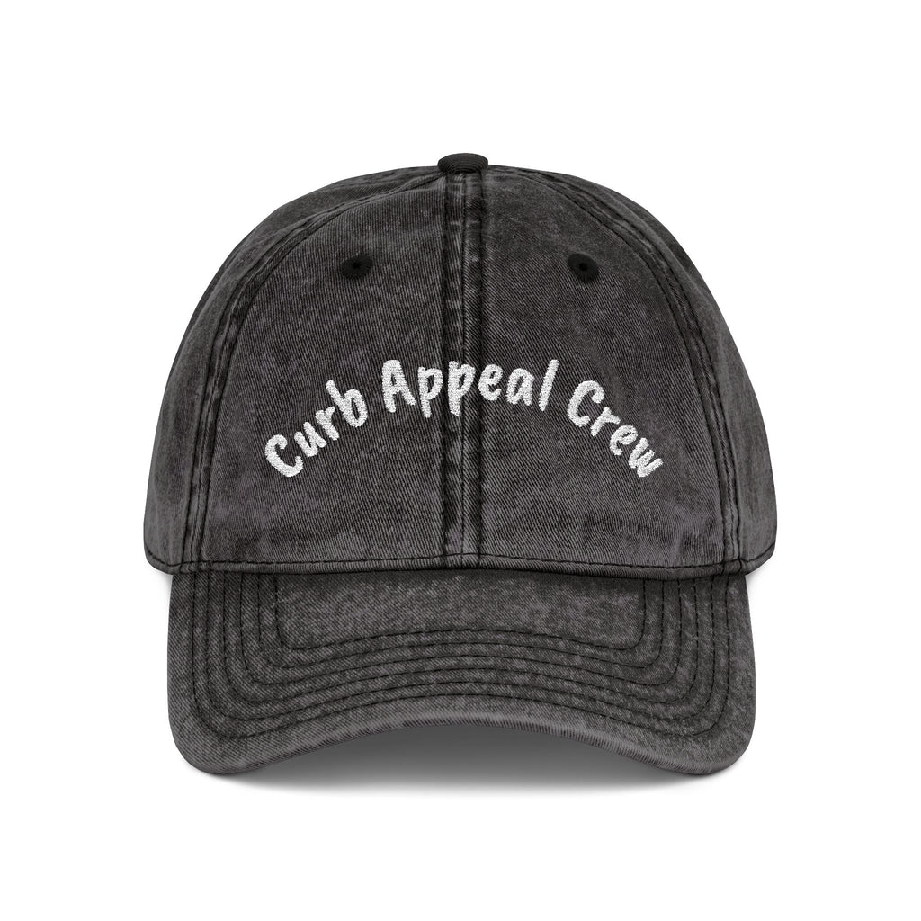 Curb Appeal Crew Realtor Hat – Embroidered Baseball Cap with “SOLD!” Back Detail