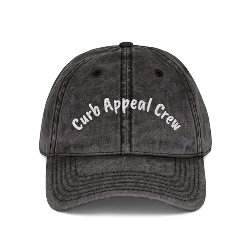 Curb Appeal Crew Realtor Hat – Embroidered Baseball Cap with “SOLD!” Back Detail