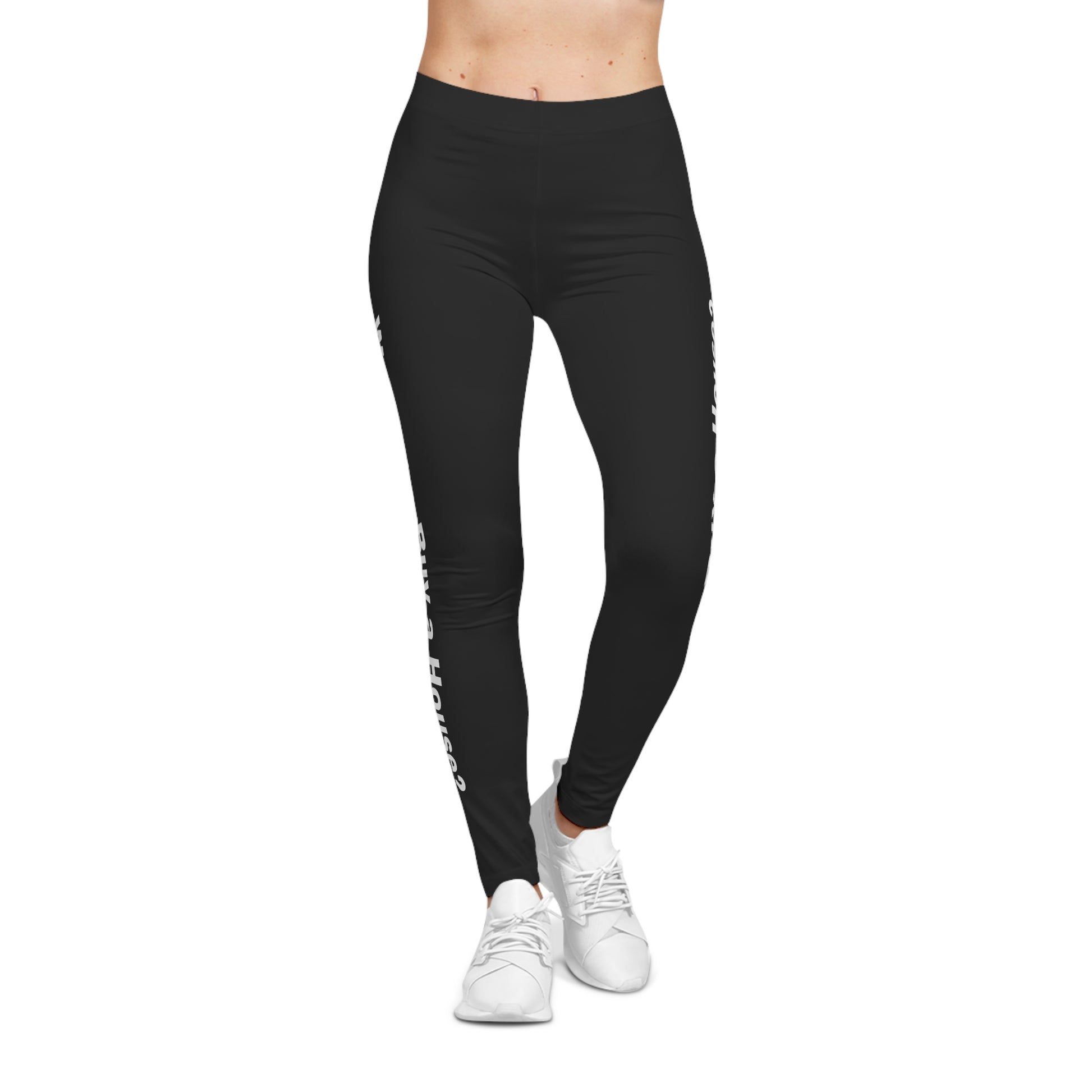 Women’s Realtor Leggings – “Want to Buy a House?”