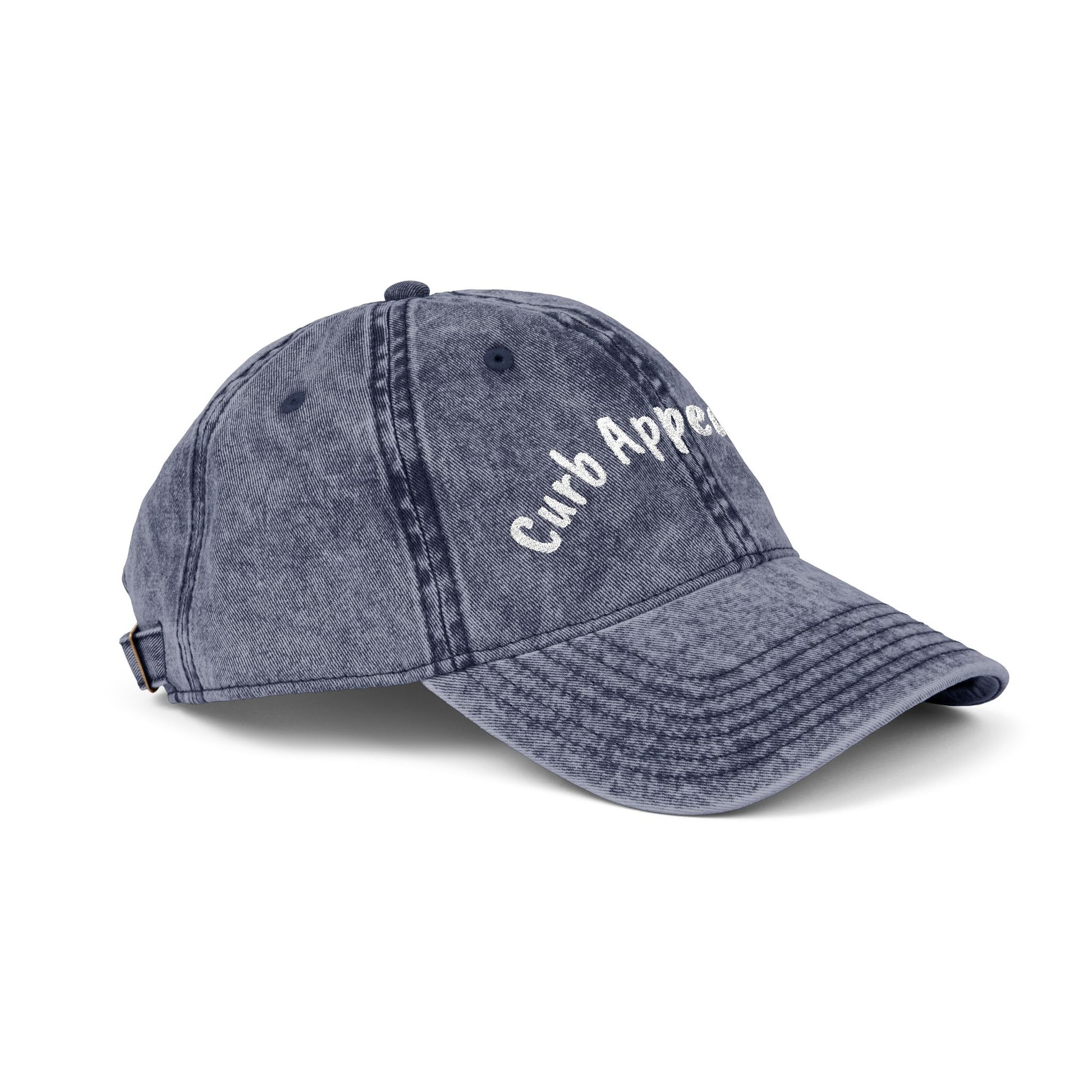 Curb Appeal Crew Realtor Hat – Embroidered Baseball Cap with “SOLD!” Back Detail