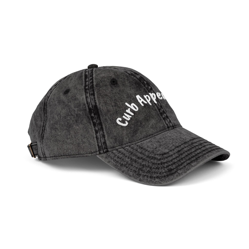 Curb Appeal Crew Realtor Hat – Embroidered Baseball Cap with “SOLD!” Back Detail