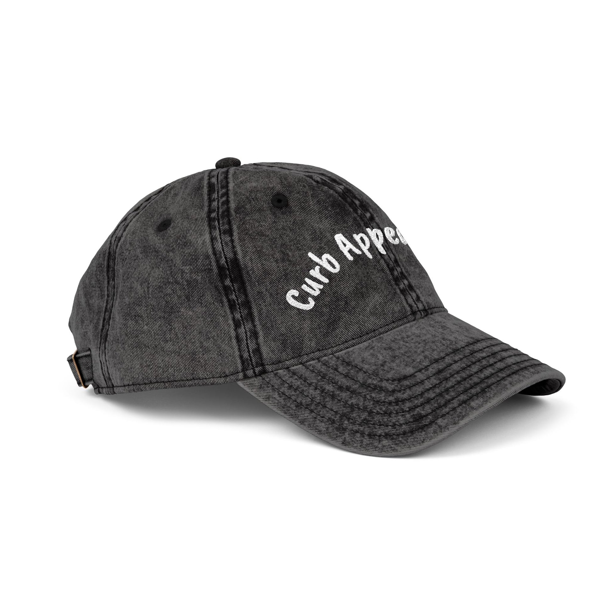 Curb Appeal Crew Realtor Hat – Embroidered Baseball Cap with “SOLD!” Back Detail