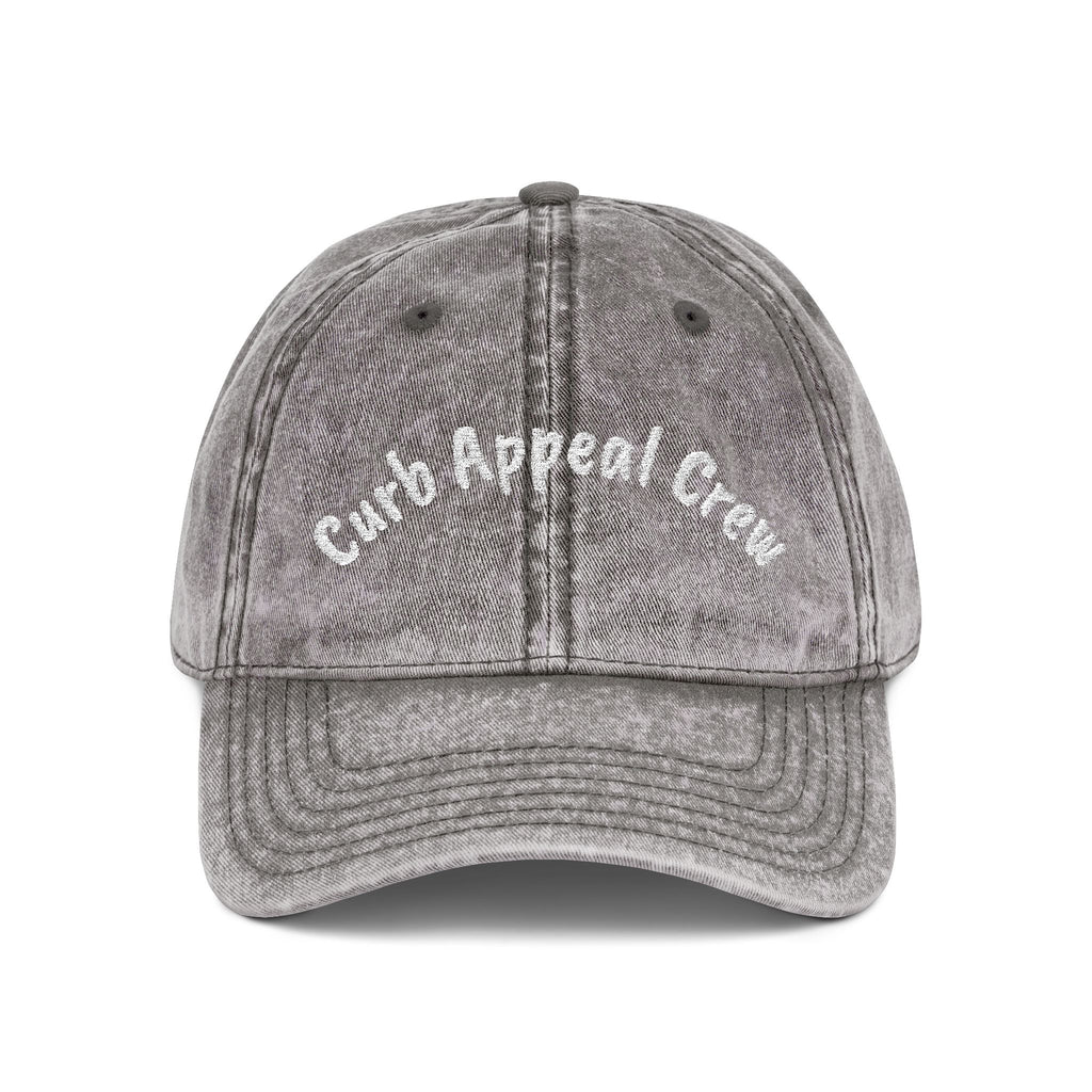 Curb Appeal Crew Realtor Hat – Embroidered Baseball Cap with “SOLD!” Back Detail