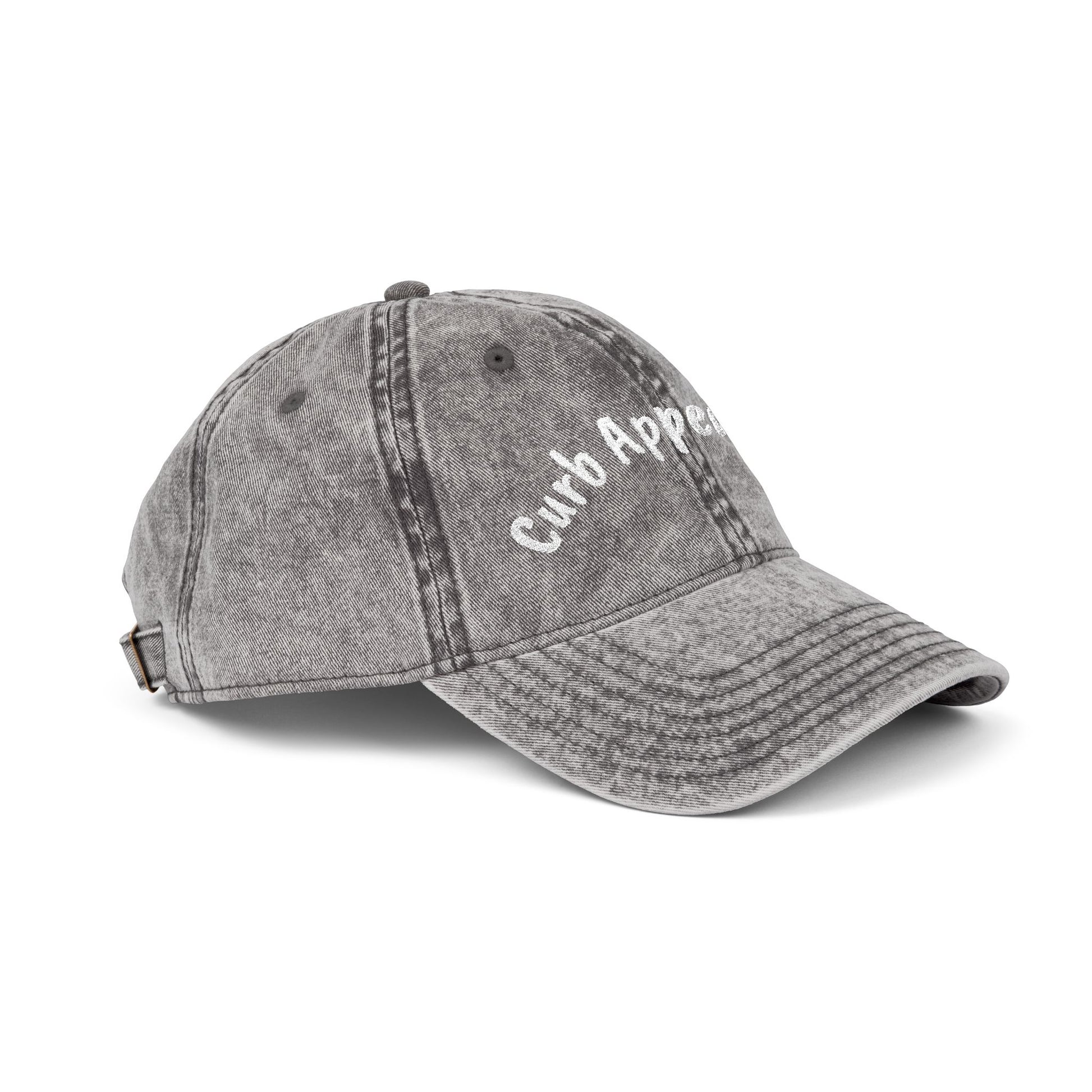 Curb Appeal Crew Realtor Hat – Embroidered Baseball Cap with “SOLD!” Back Detail