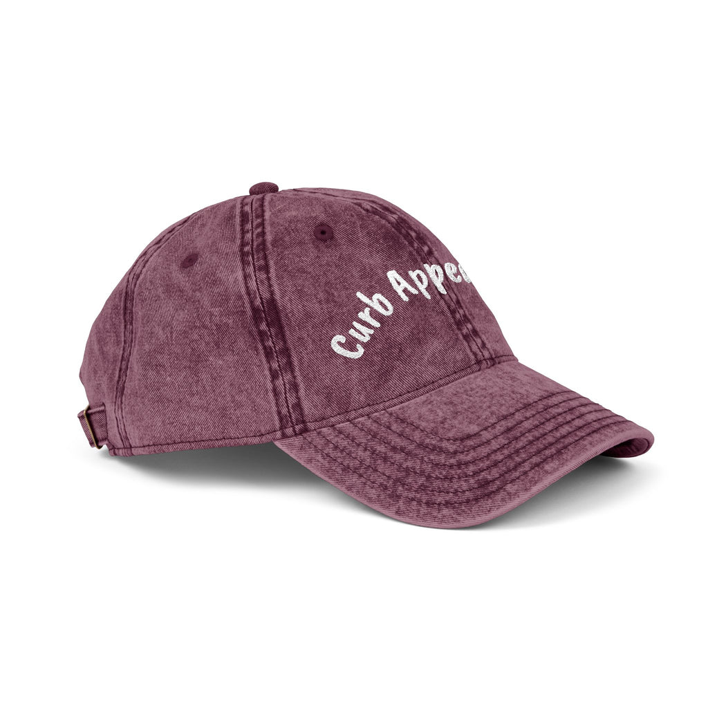Curb Appeal Crew Realtor Hat – Embroidered Baseball Cap with “SOLD!” Back Detail